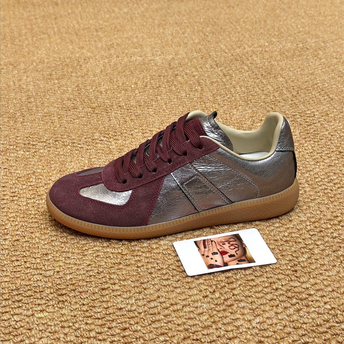Maison Margiela Replica Leather Suede Sneakers