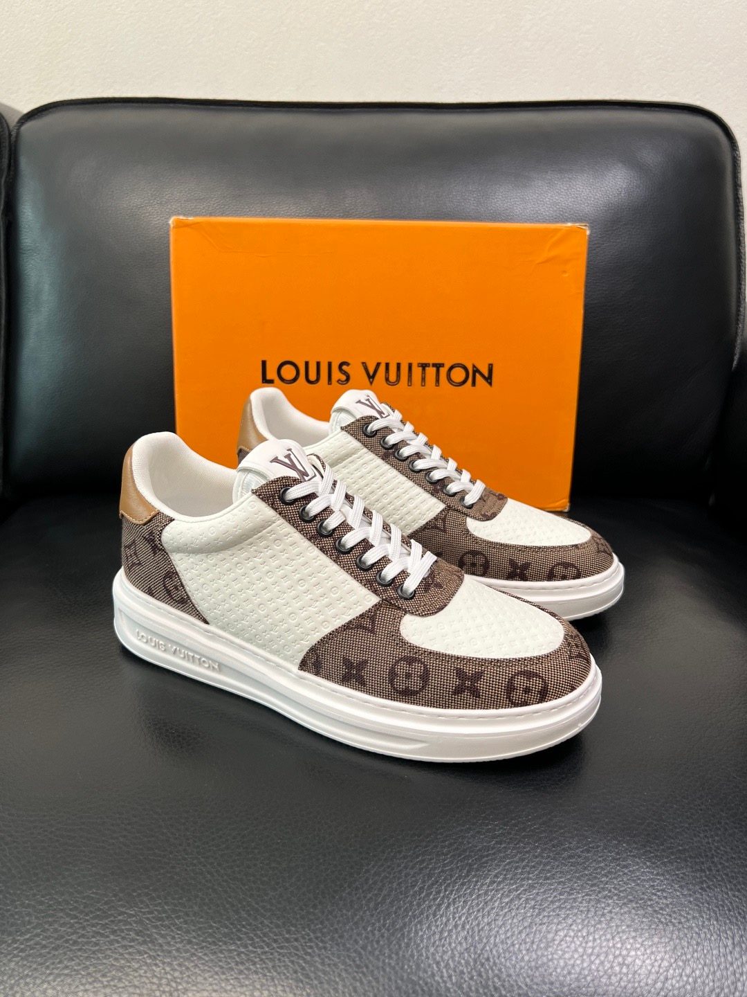 Louis Vuitton Monogram Canvas Low-Top Sneakers