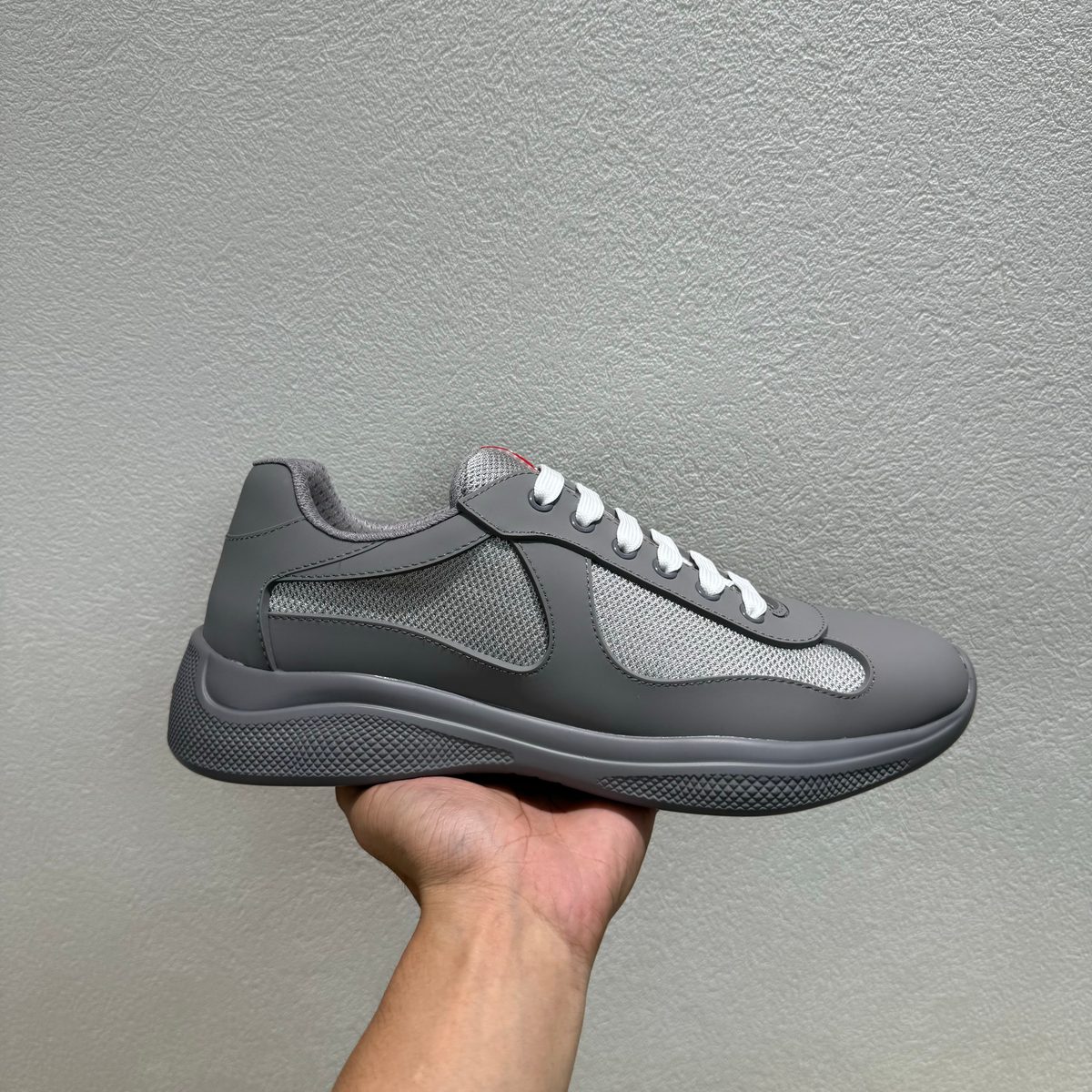 Prada Linea Rossa Tech Mesh Sneakers