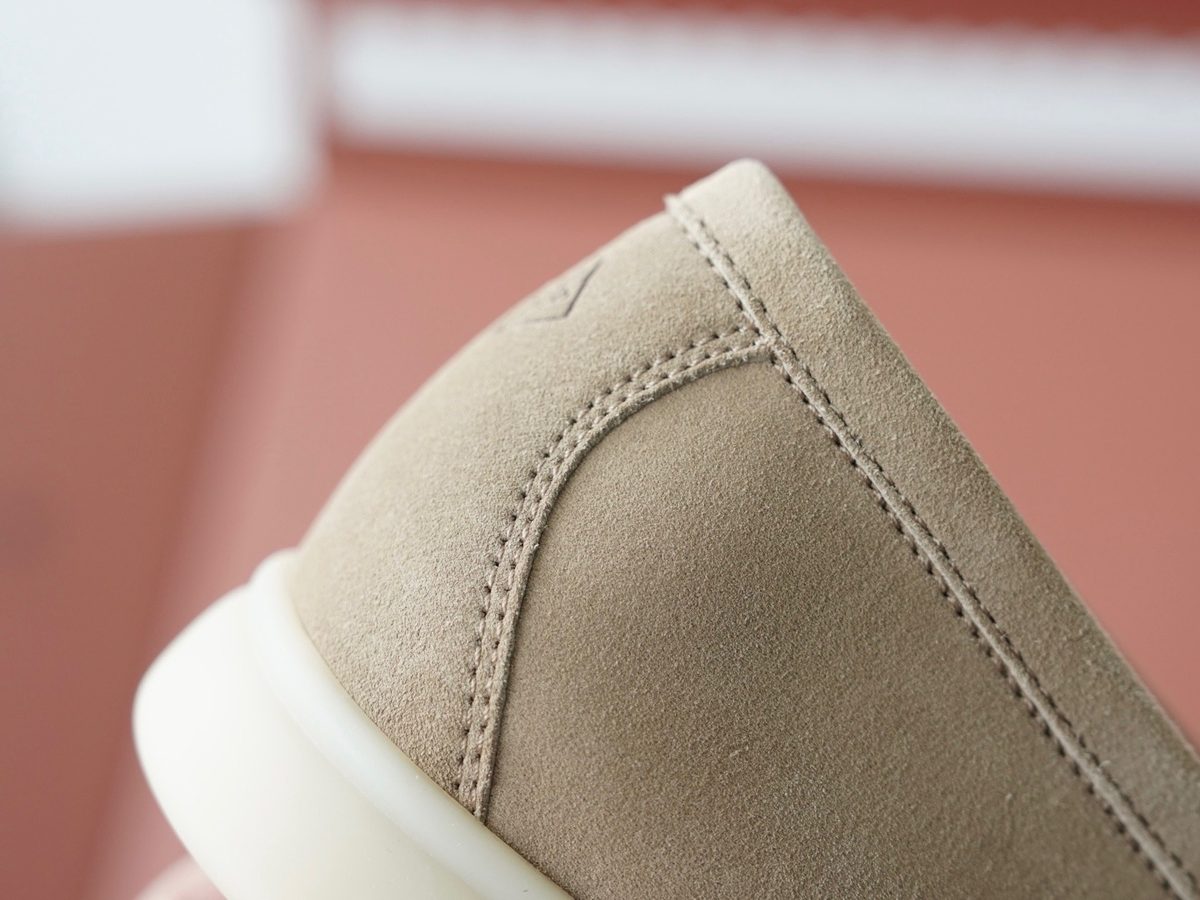 Loro Piana Suede Loafer Slip-On Shoes