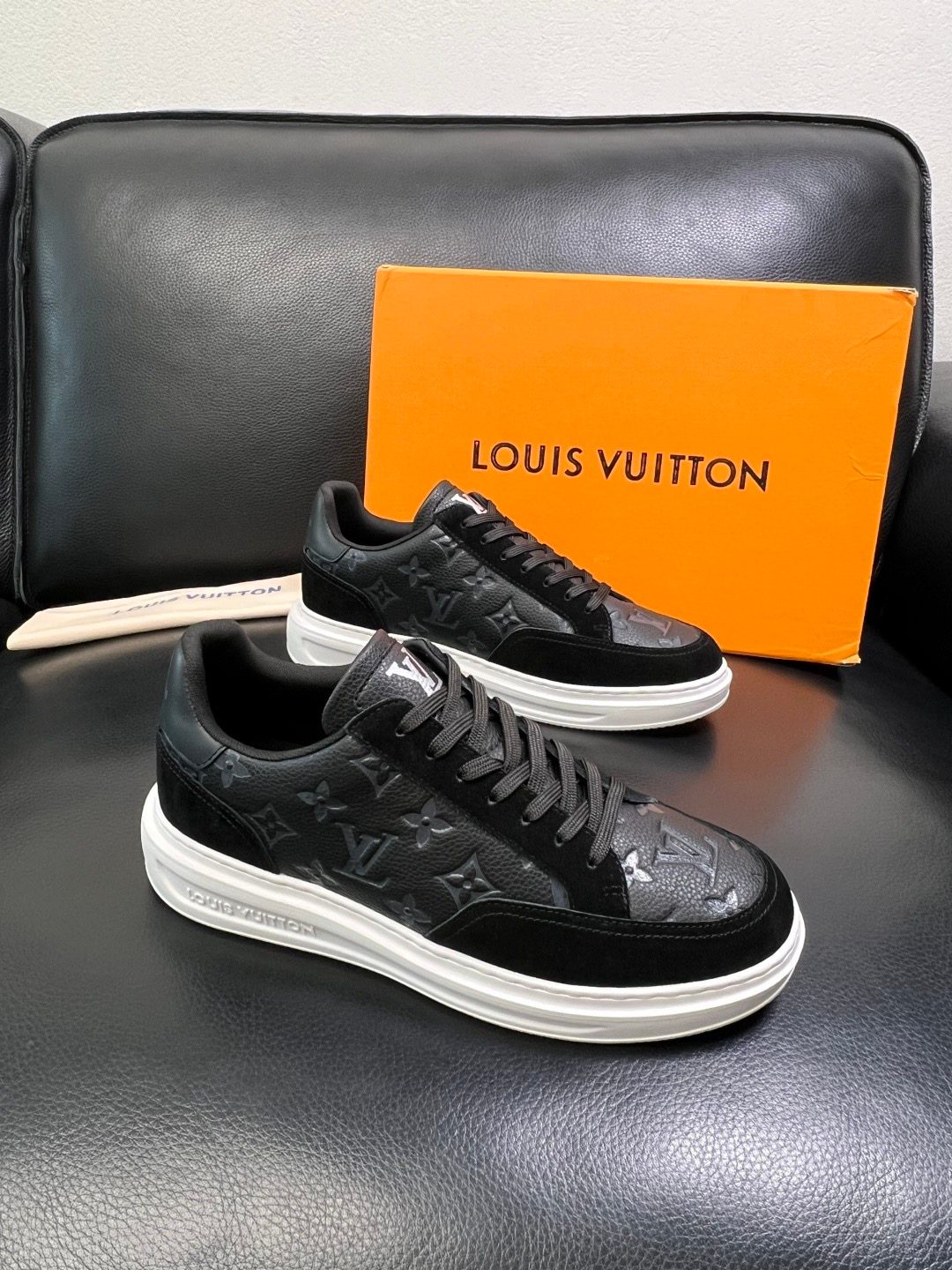Louis Vuitton Monogram Canvas Low-Top Sneakers