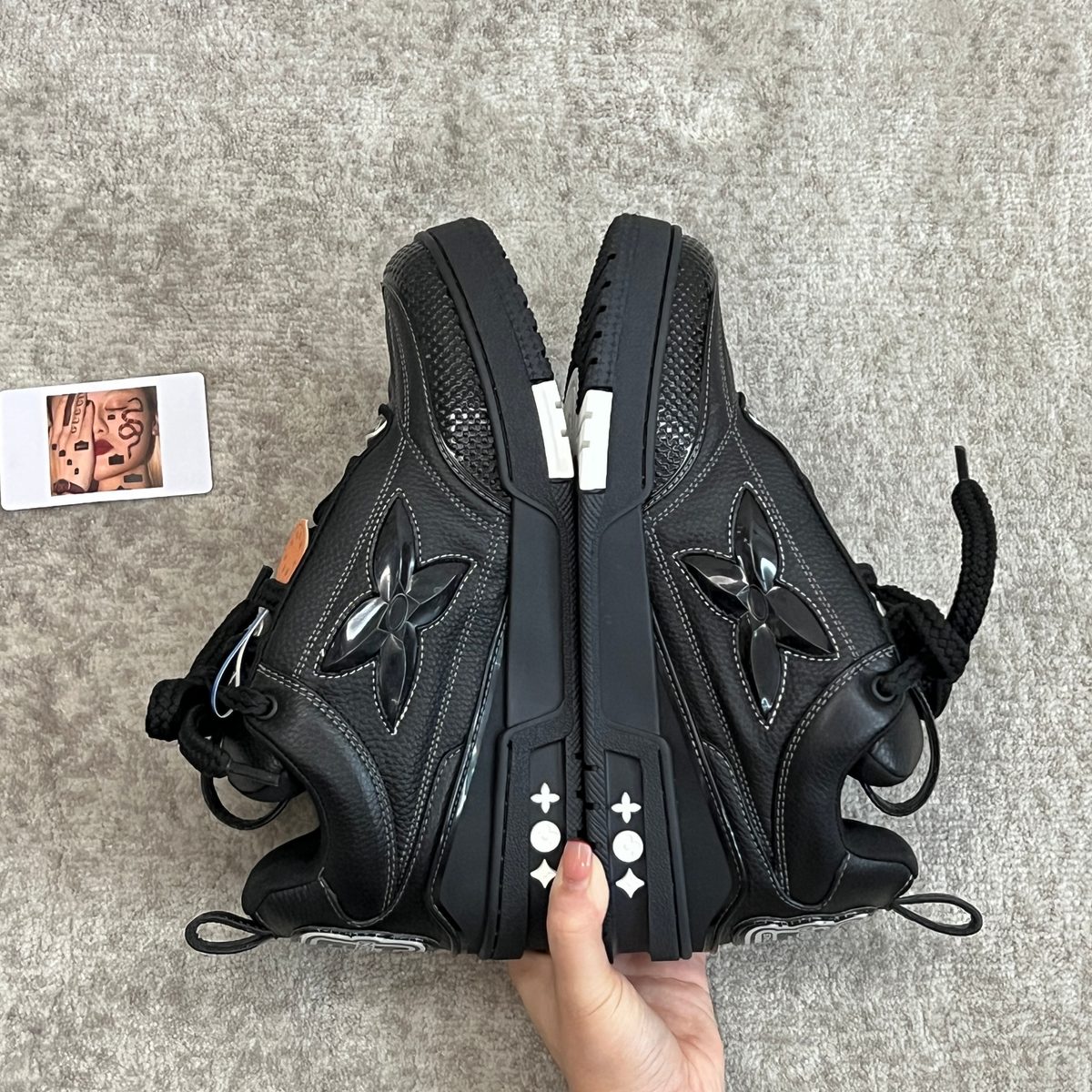 Louis Vuitton Archlight Leather High-Top Sneakers