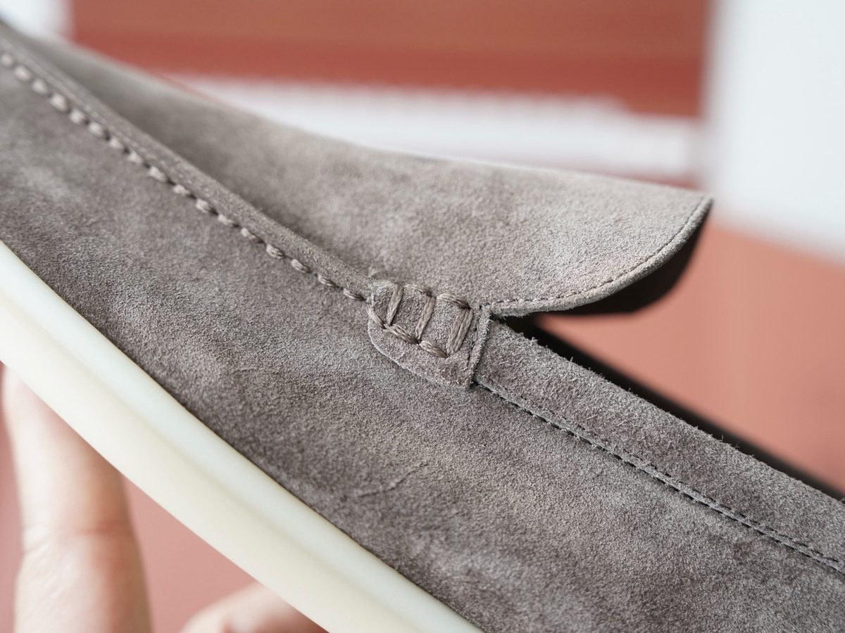 Loro Piana Suede Loafer Slip-On