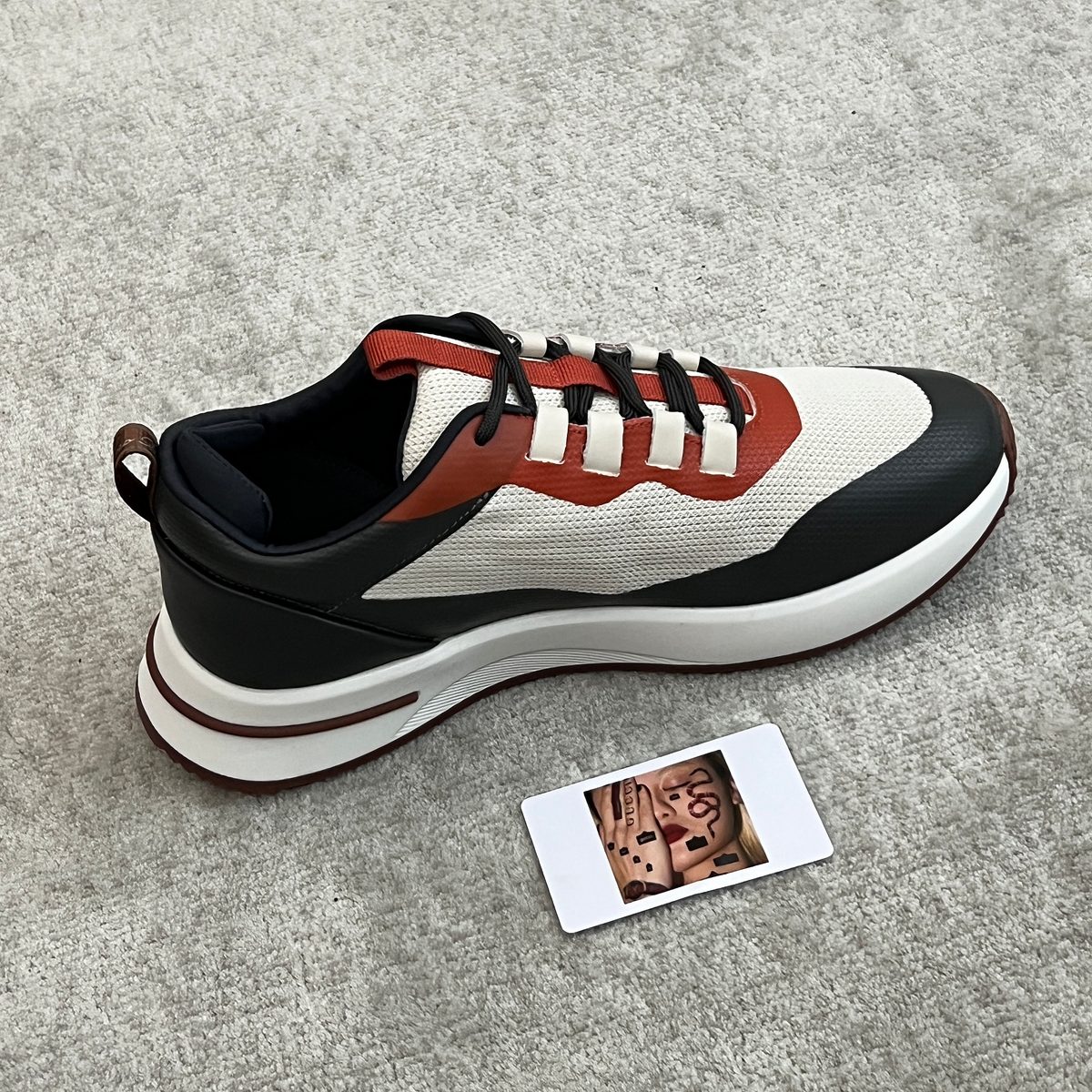 Colorblock Lace-Up Athletic Sneaker