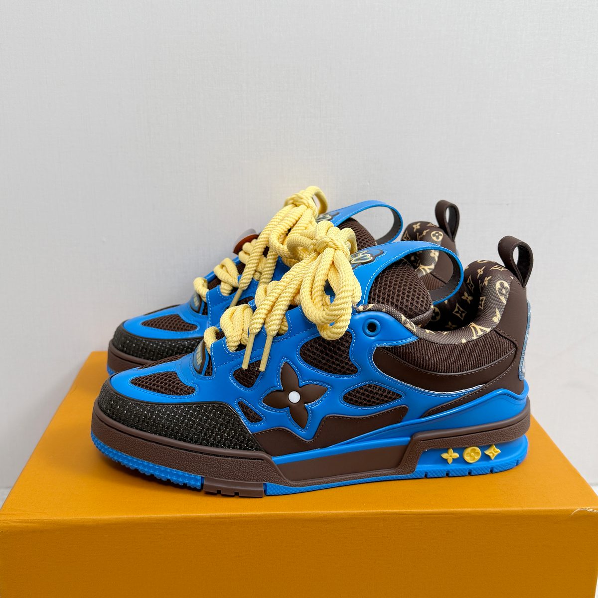 Louis Vuitton Monogram Sneakers Blue