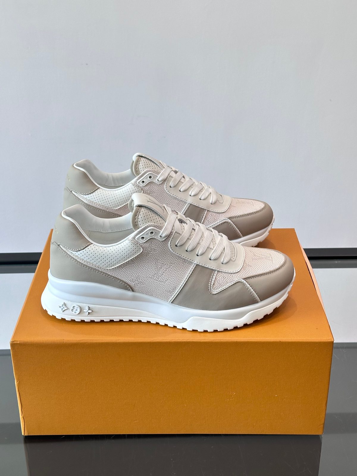 Louis Vuitton Run Away Sneakers Beige