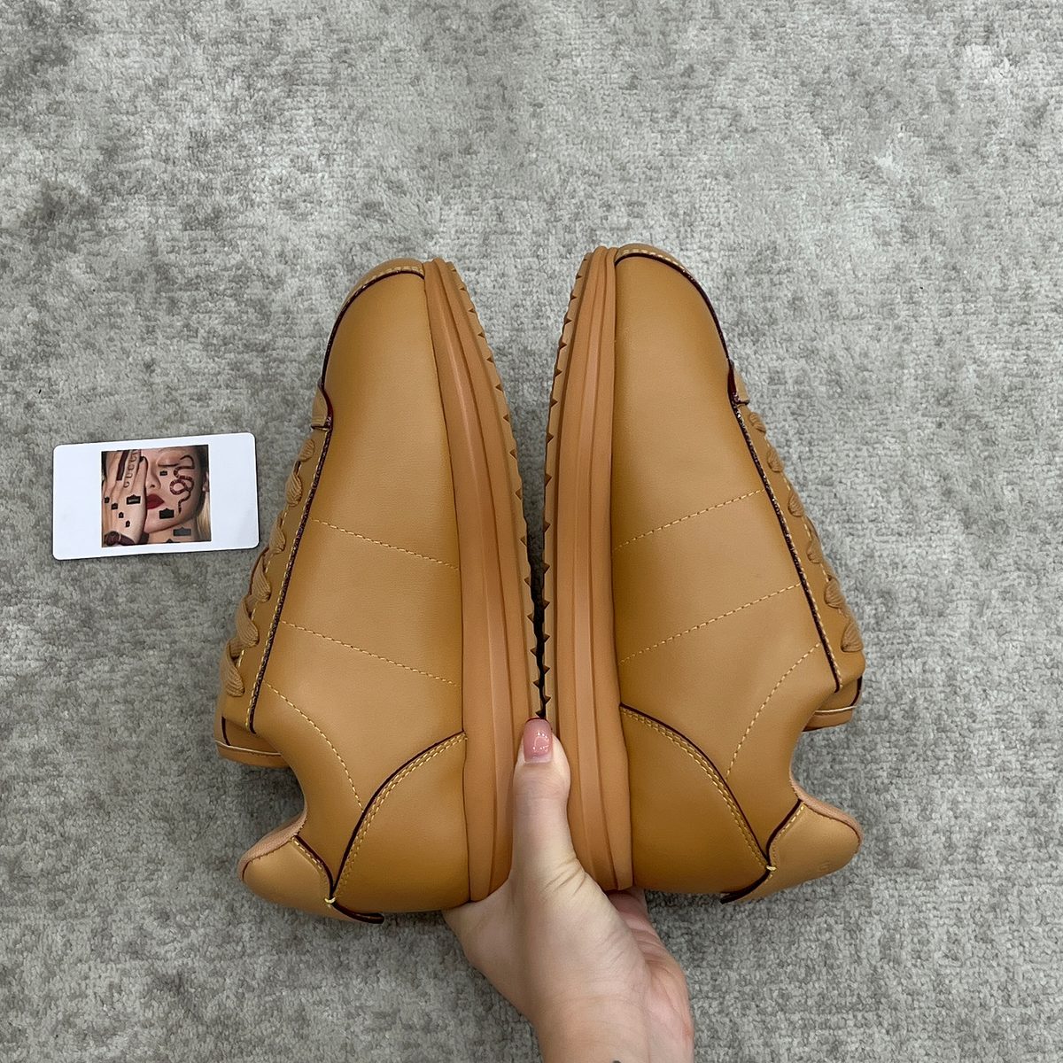 Louis Vuitton Run Away Leather Sneakers