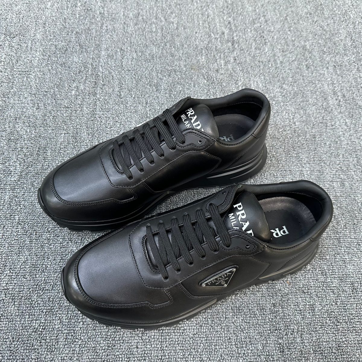 Prada Milano Low Top Sneaker Black