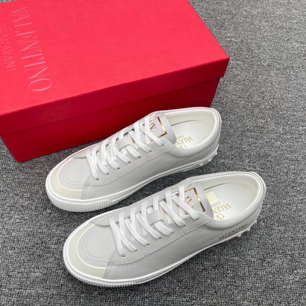 Valentino Low-Top Canvas Sneakers