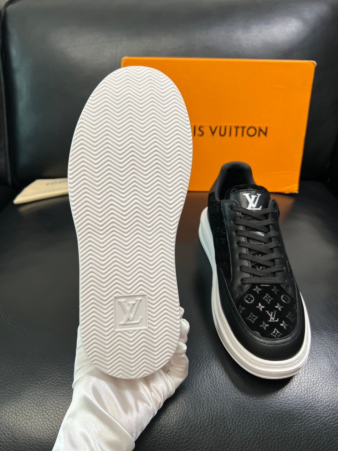 Louis Vuitton Monogram Canvas Low-Top Sneakers