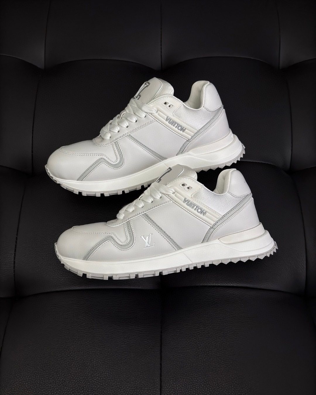 Louis Vuitton LV Monogram Sneakers White