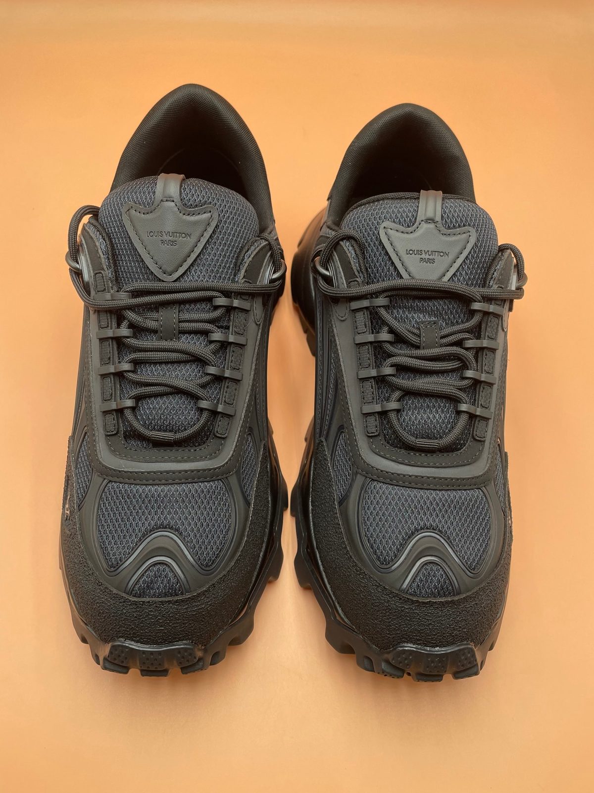 Louis Vuitton Trail Hiking Sneakers Black