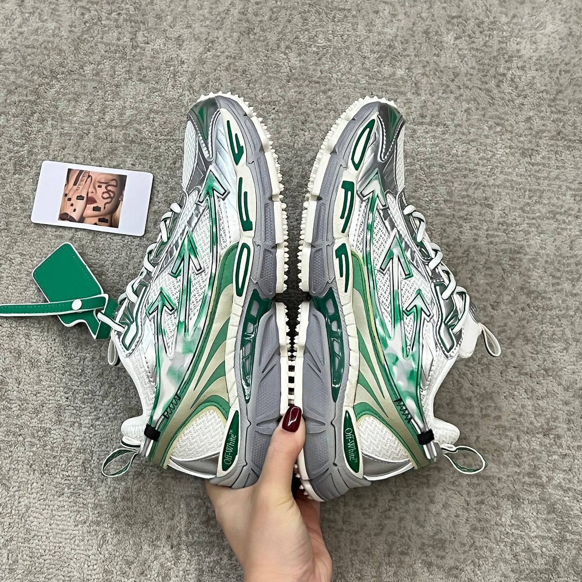 Off-White x Salomon XT-6 White Green