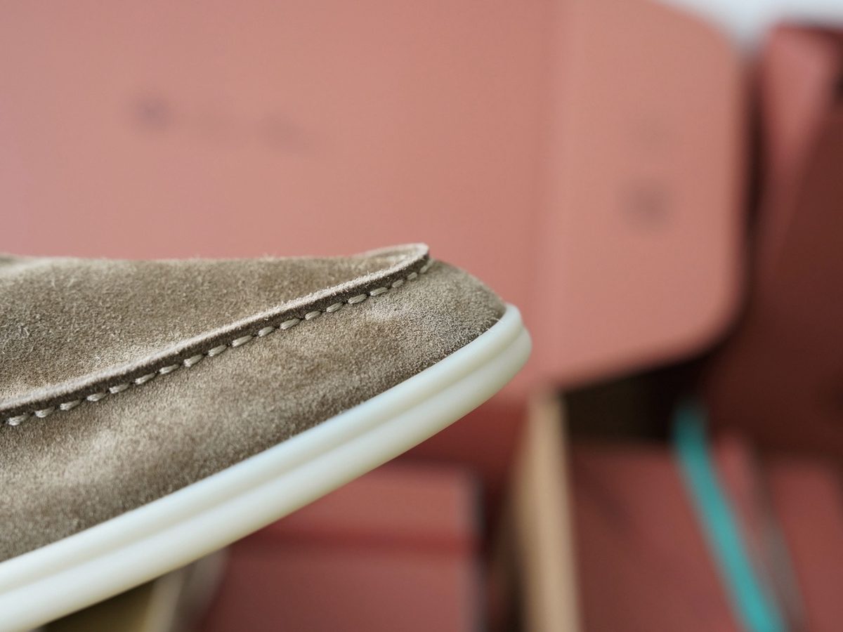 Loro Piana Summer Walk Suede Loafer