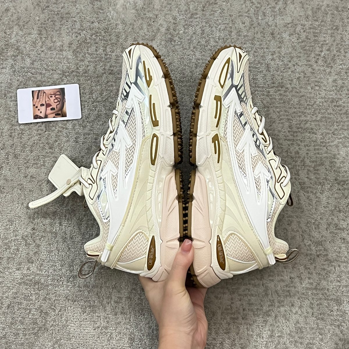 New Balance 2002R Cream White Gold