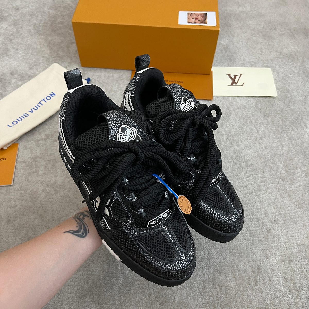 Louis Vuitton Monogram Sneaker Boots