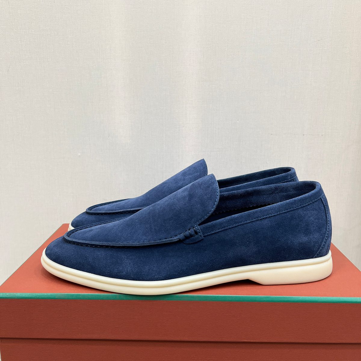 Loro Piana Summer Walk Suede Loafer
