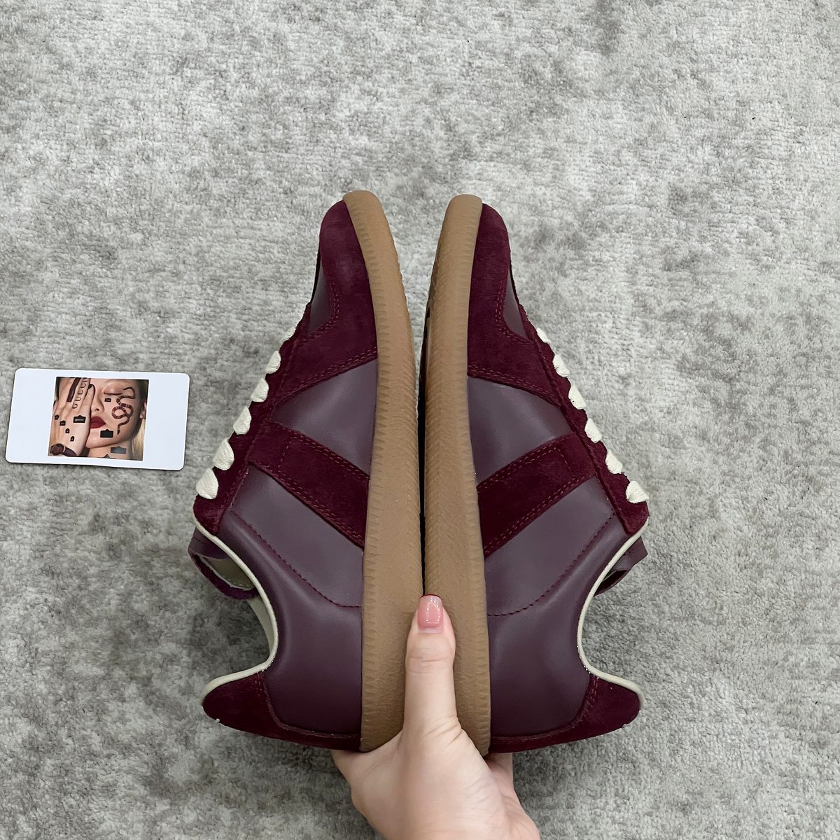 Maison Margiela Replica Suede Leather Sneakers