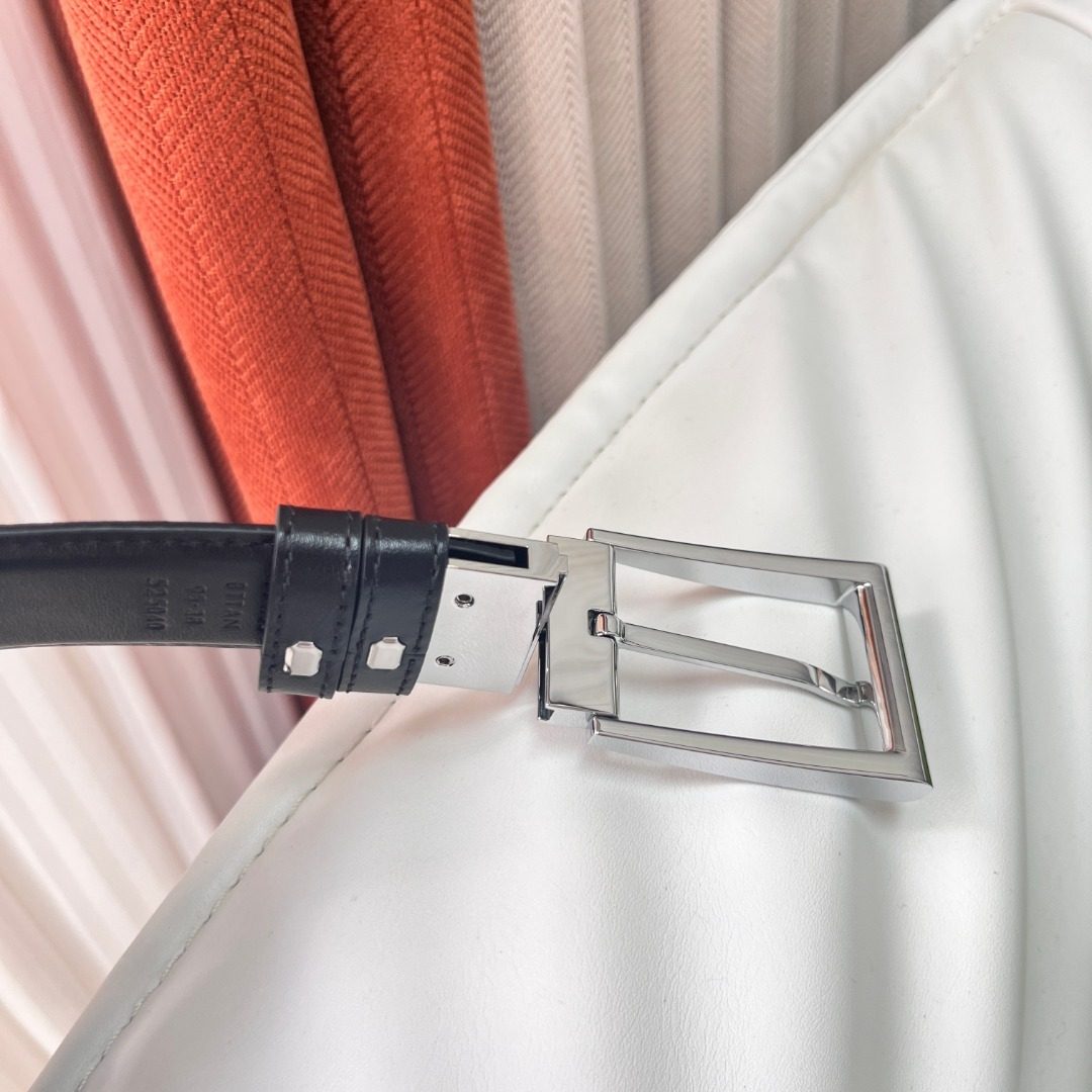 Gucci GG Canvas Leather Belt