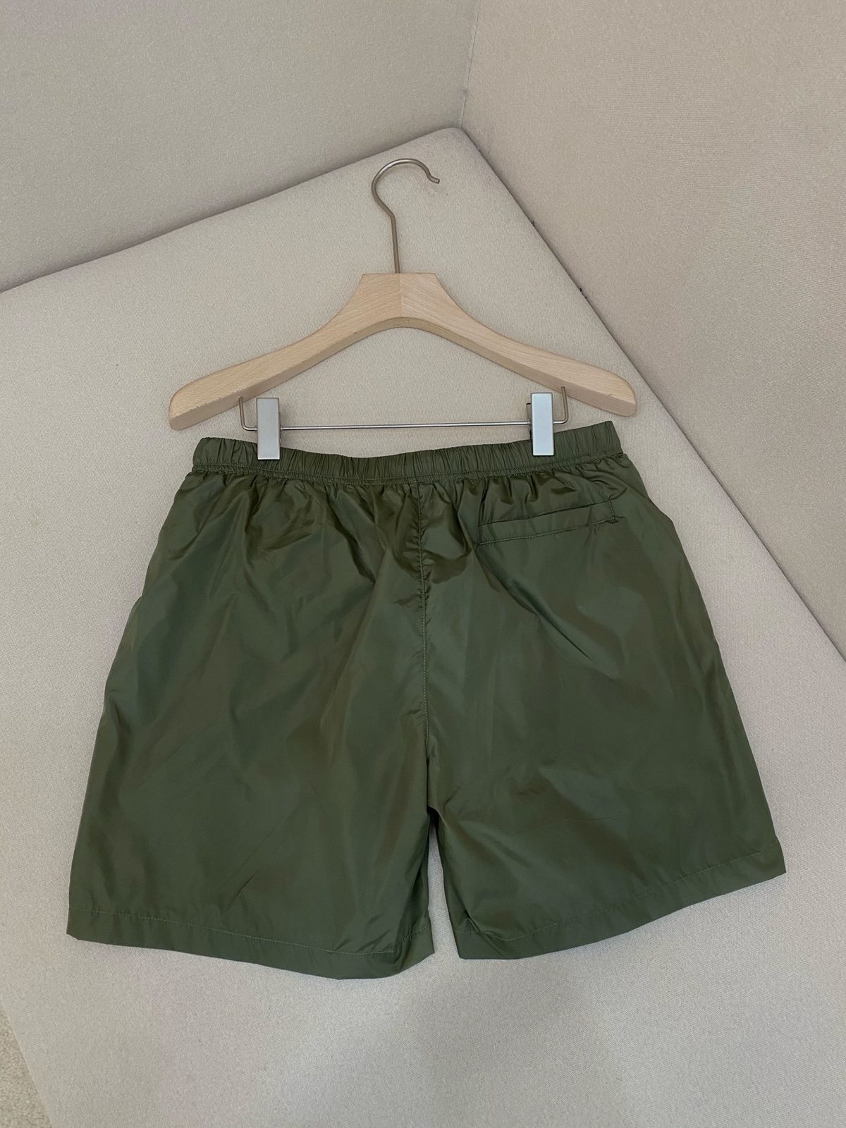 Prada Nylon Shorts with Mesh Lining
