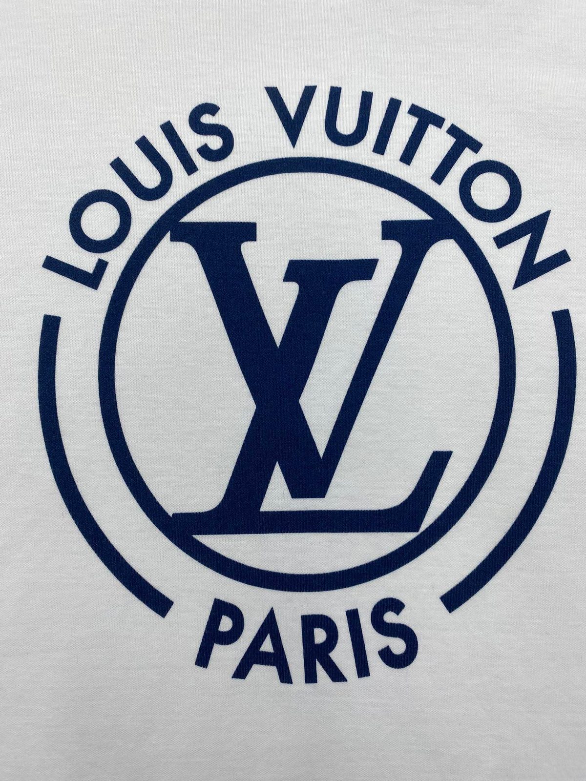 Louis Vuitton Circle Logo Crewneck T-Shirt