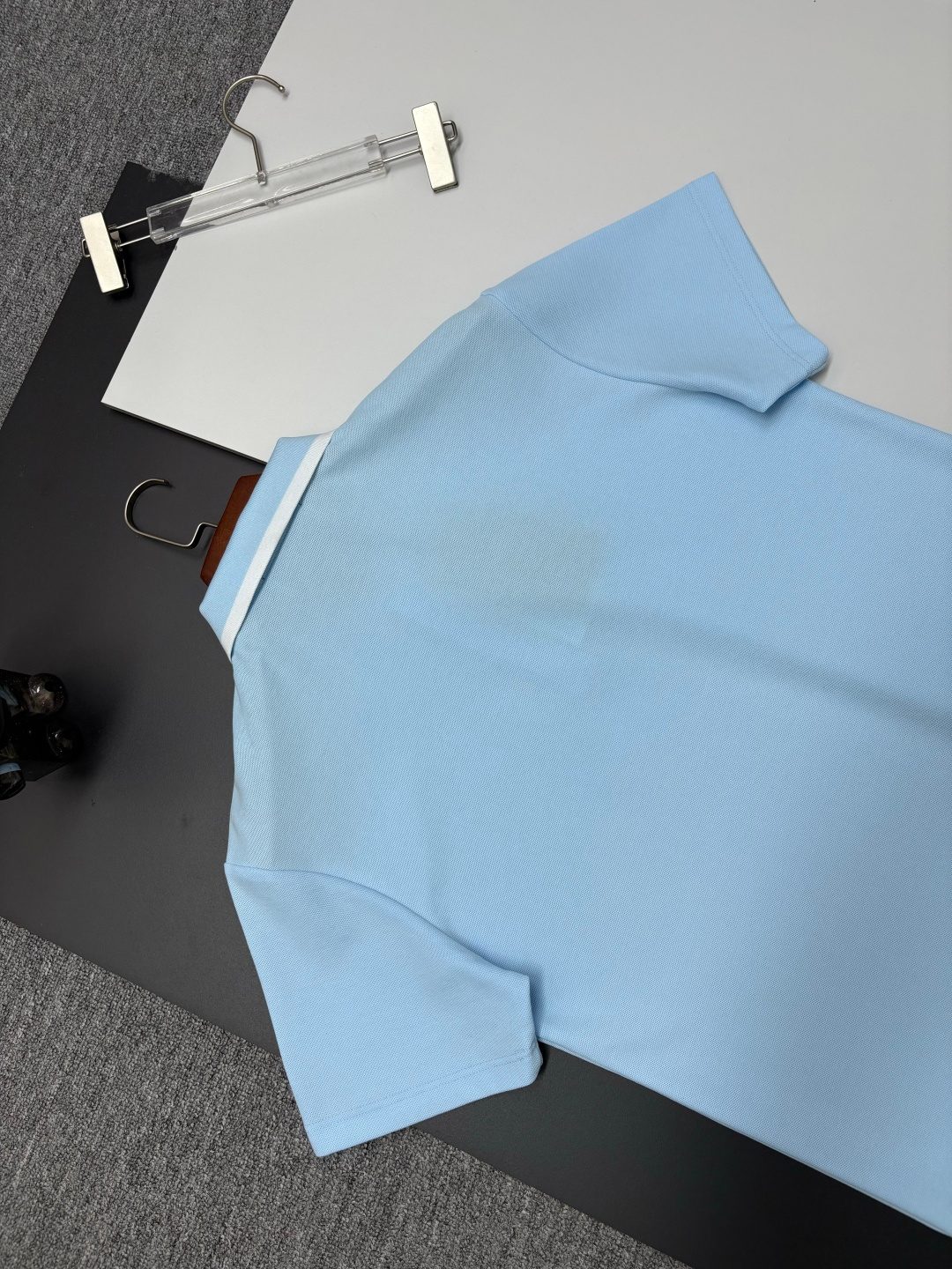 Light Blue Short Sleeve Polo Shirt
