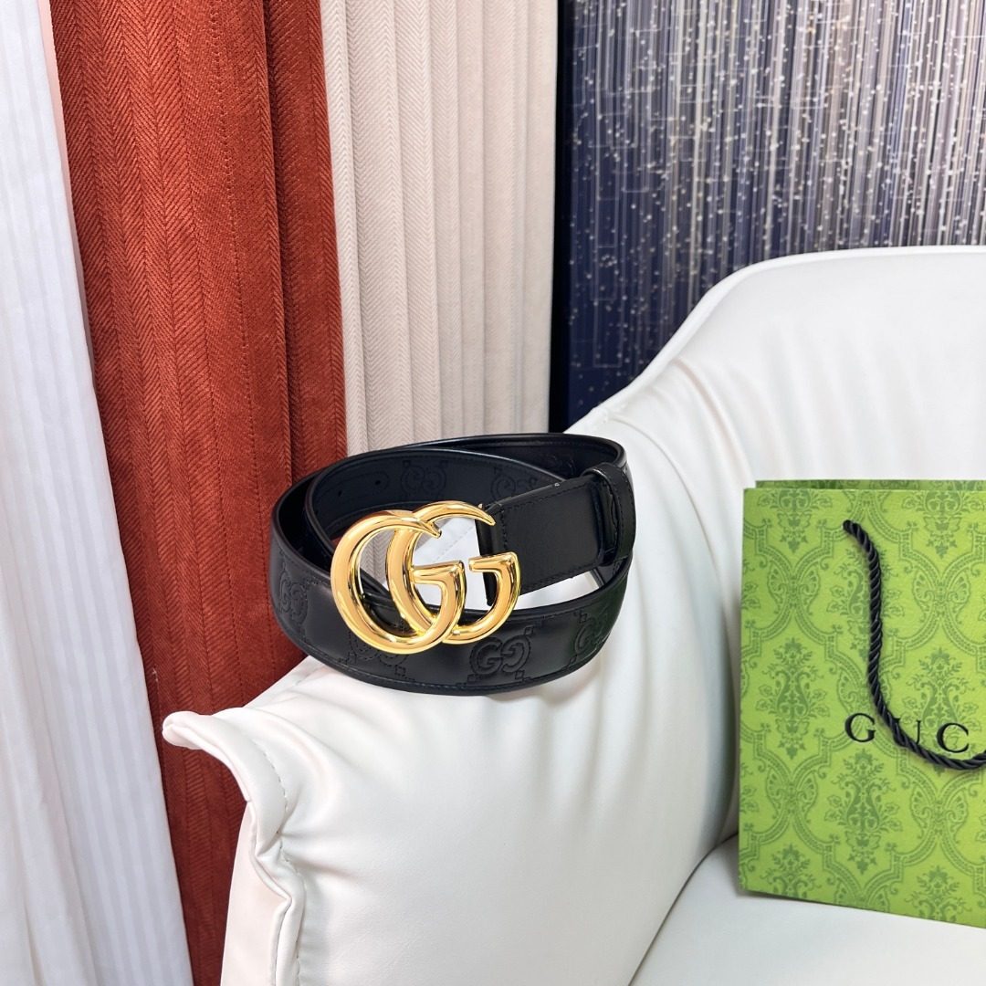 Gucci GG Marmont Leather Belt