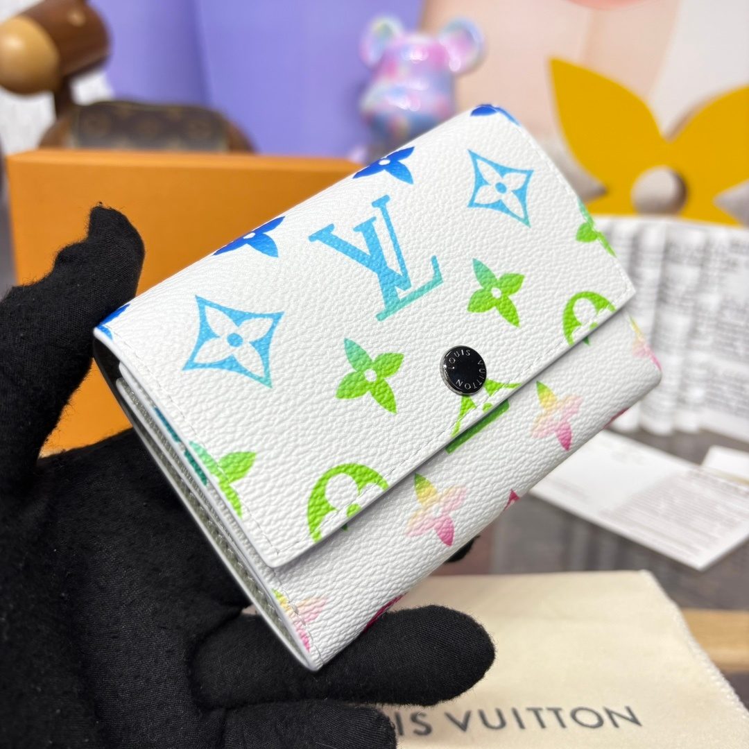 Louis Vuitton Monogram Multicolor Compact Wallet
