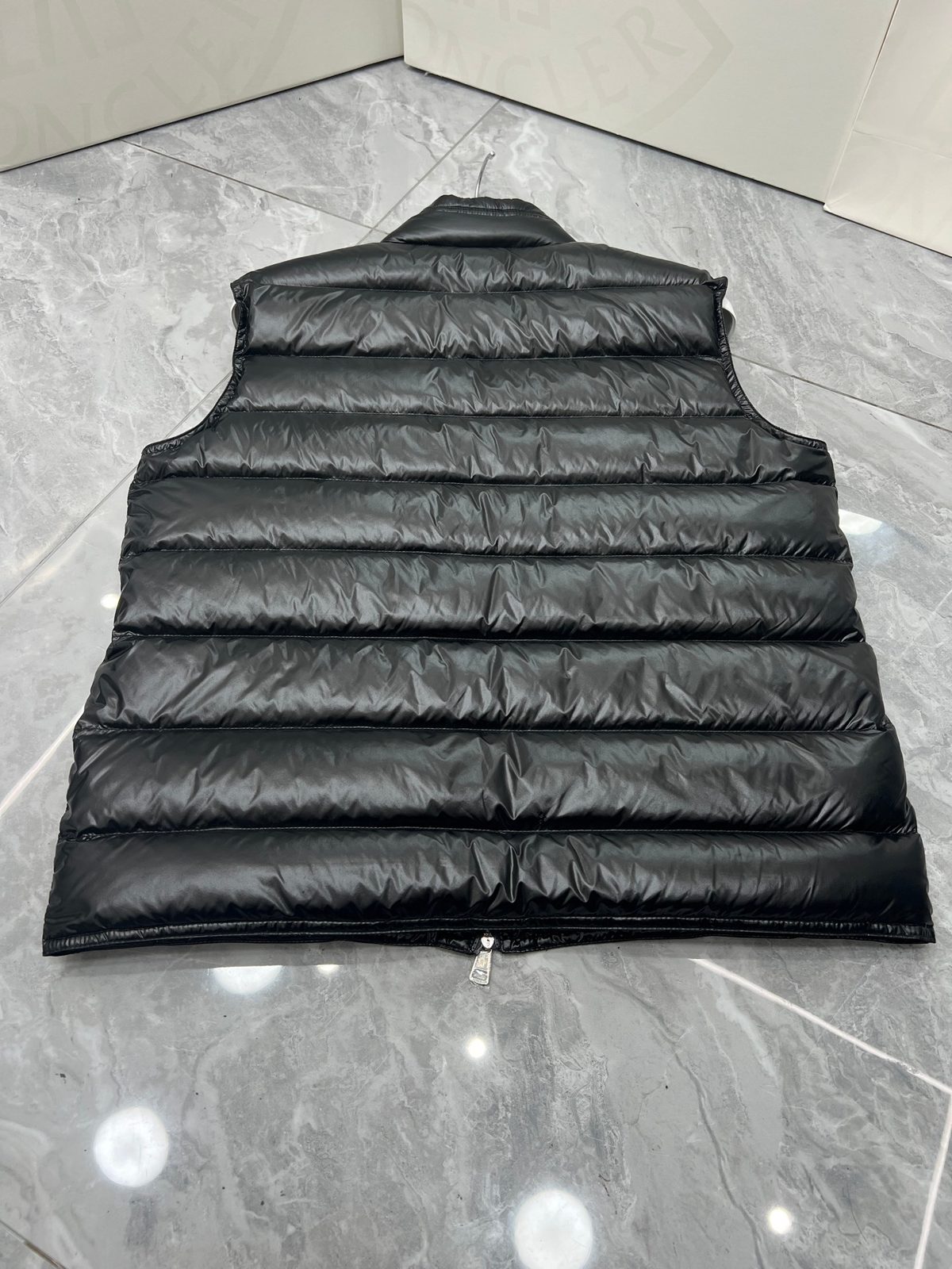 Moncler Black Quilted Down Puffer Jacket