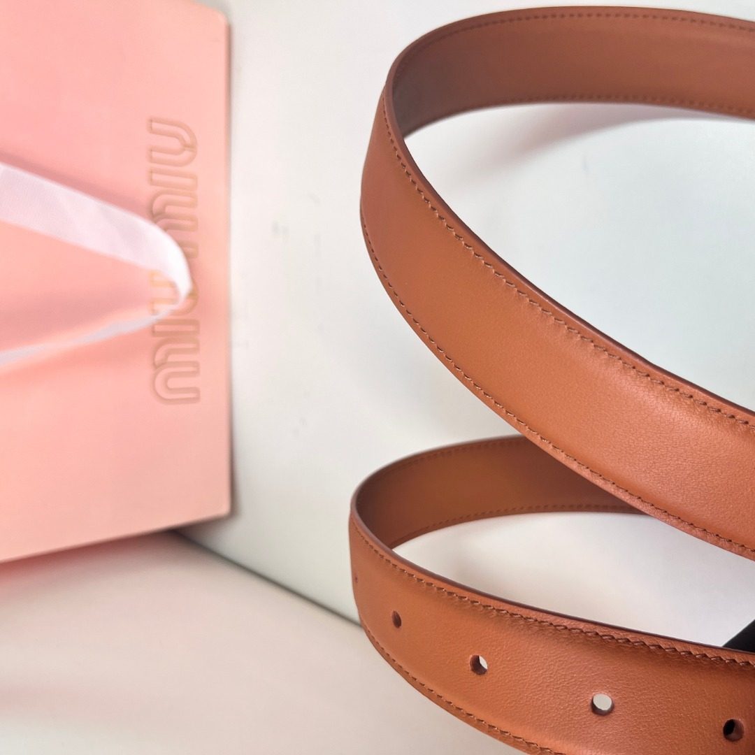 Miu Miu Leather Belt