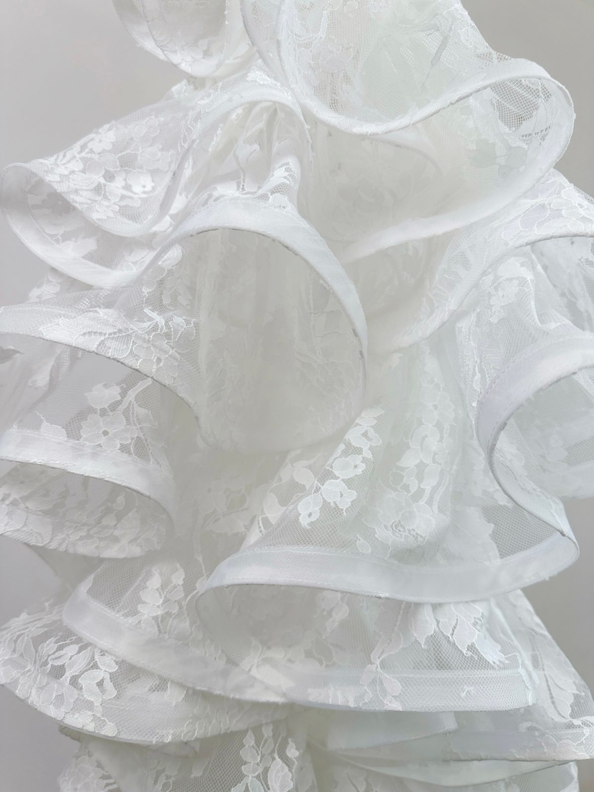 White Lace Bridal Lingerie Set