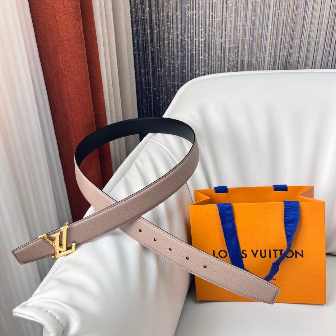 Louis Vuitton Reversible Leather Belt