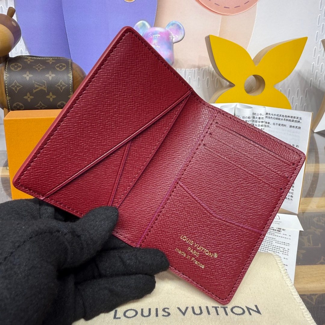 Louis Vuitton Damier Ebene Card Holder Wallet