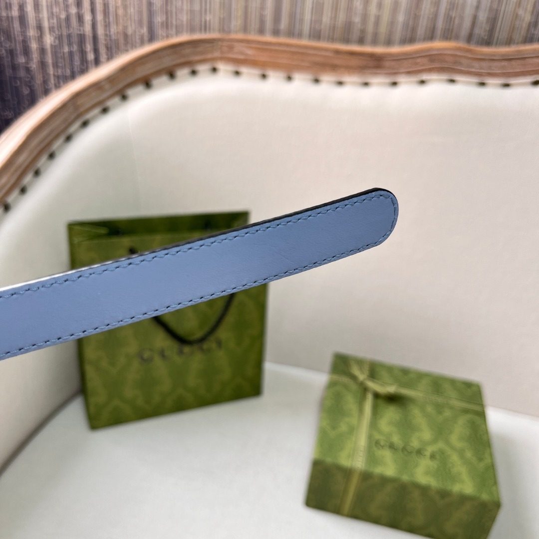 Gucci GG Marmont Leather Belt