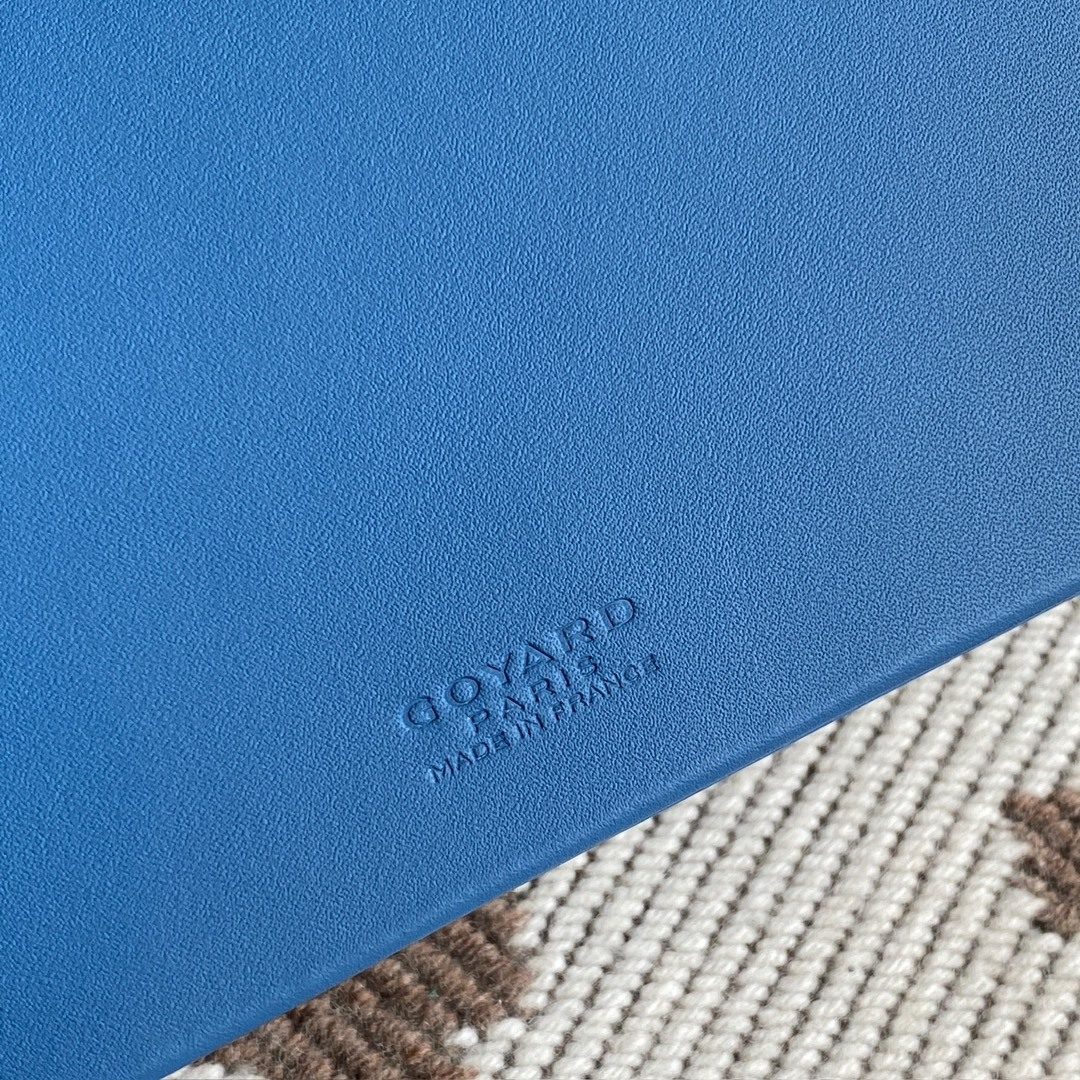 Goyard St. Louis Tote Bag Blue