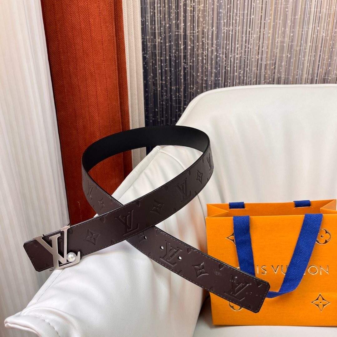 Louis Vuitton Monogram Leather Belt