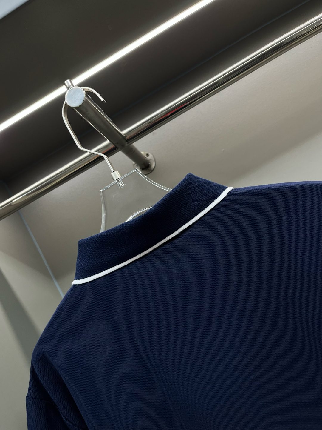 Burberry Navy Polo Shirt