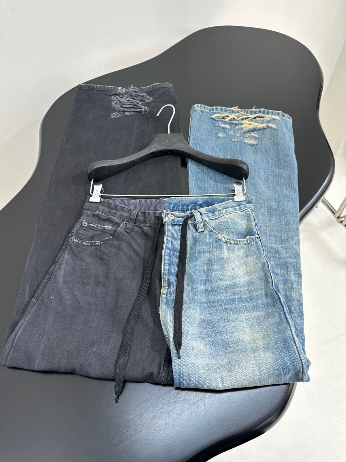 Men's Distressed Denim Jeans Two-Pack