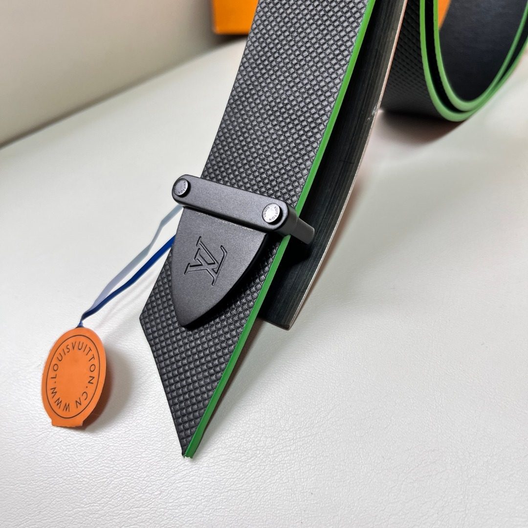 Louis Vuitton Damier Canvas Belt Green