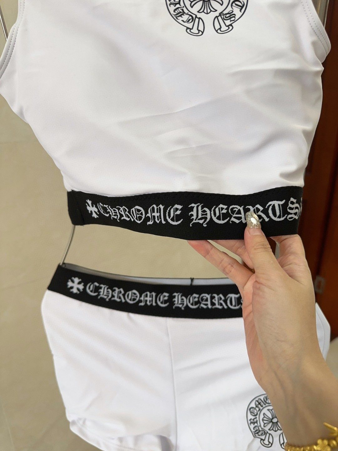 Chrome Hearts Cross Patch Tank Top