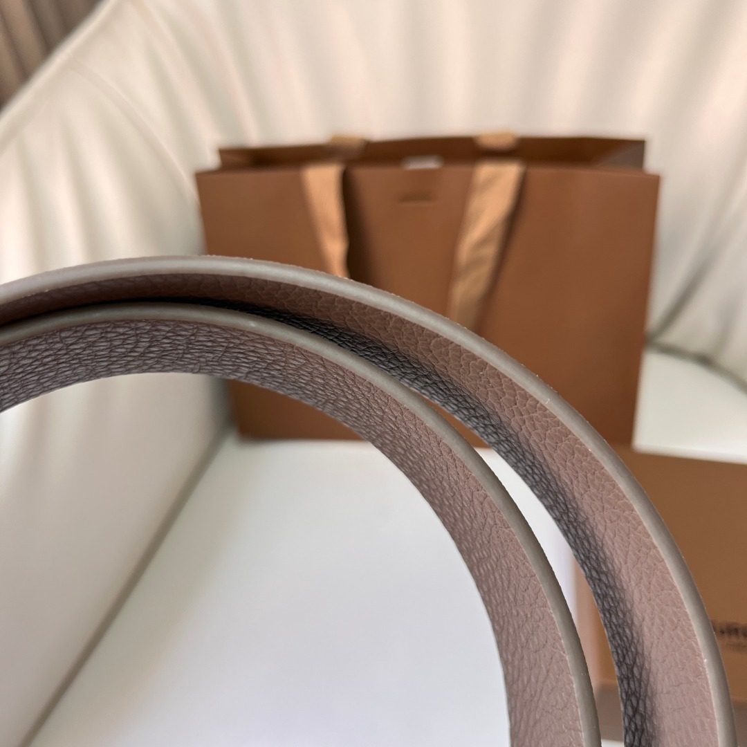 Burberry Vintage Check Leather Belt