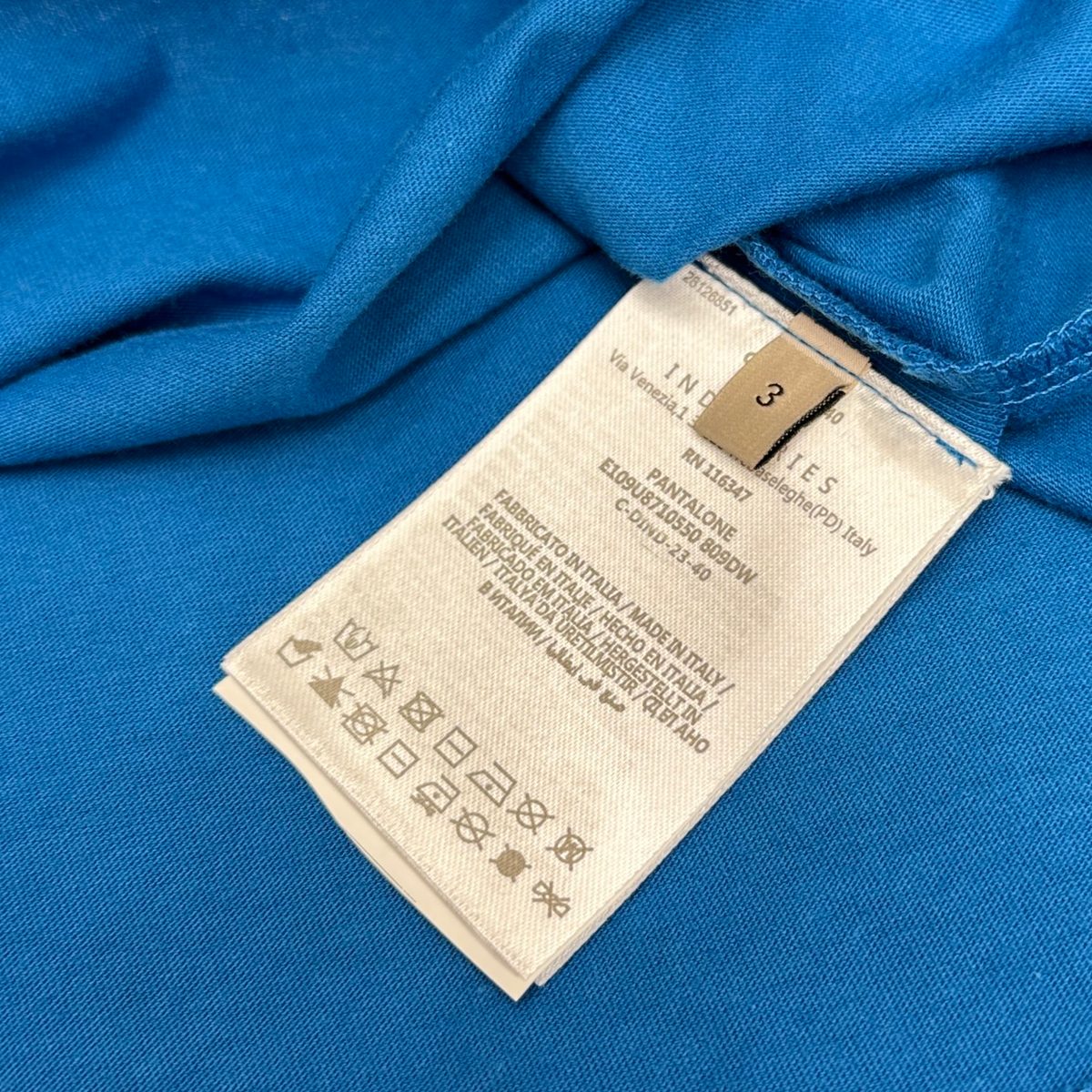 Dolce & Gabbana Blue Eagle Print T-Shirt