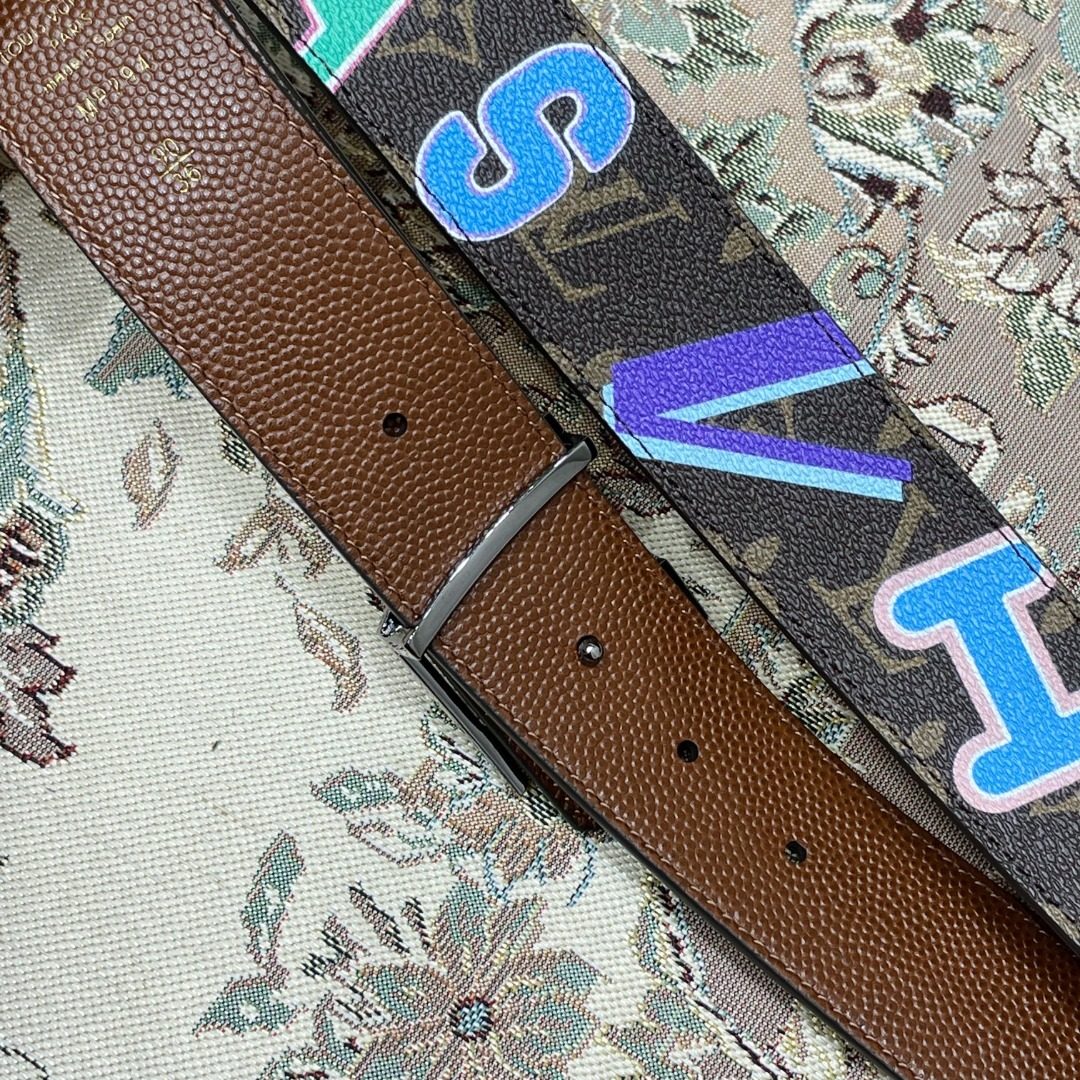 Louis Vuitton Monogram Canvas Reversible Belt