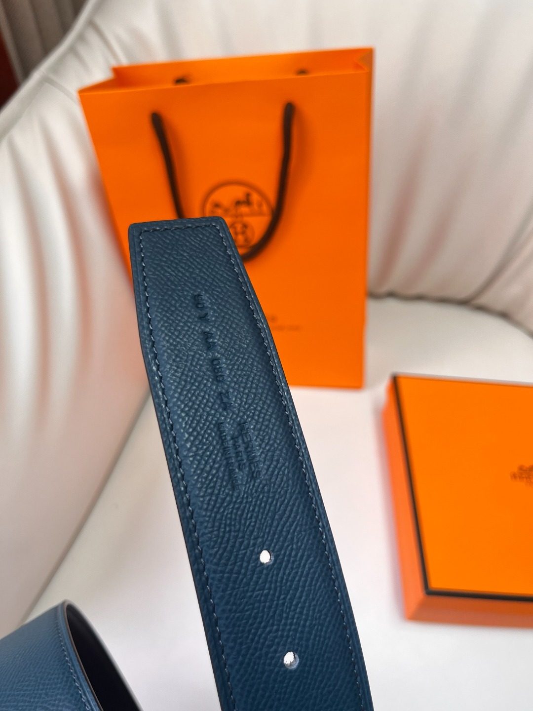 Hermès Reversible Leather Belt