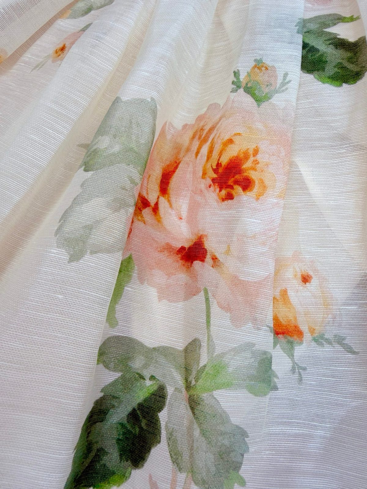Floral Linen-Silk Bustier Mini Dress