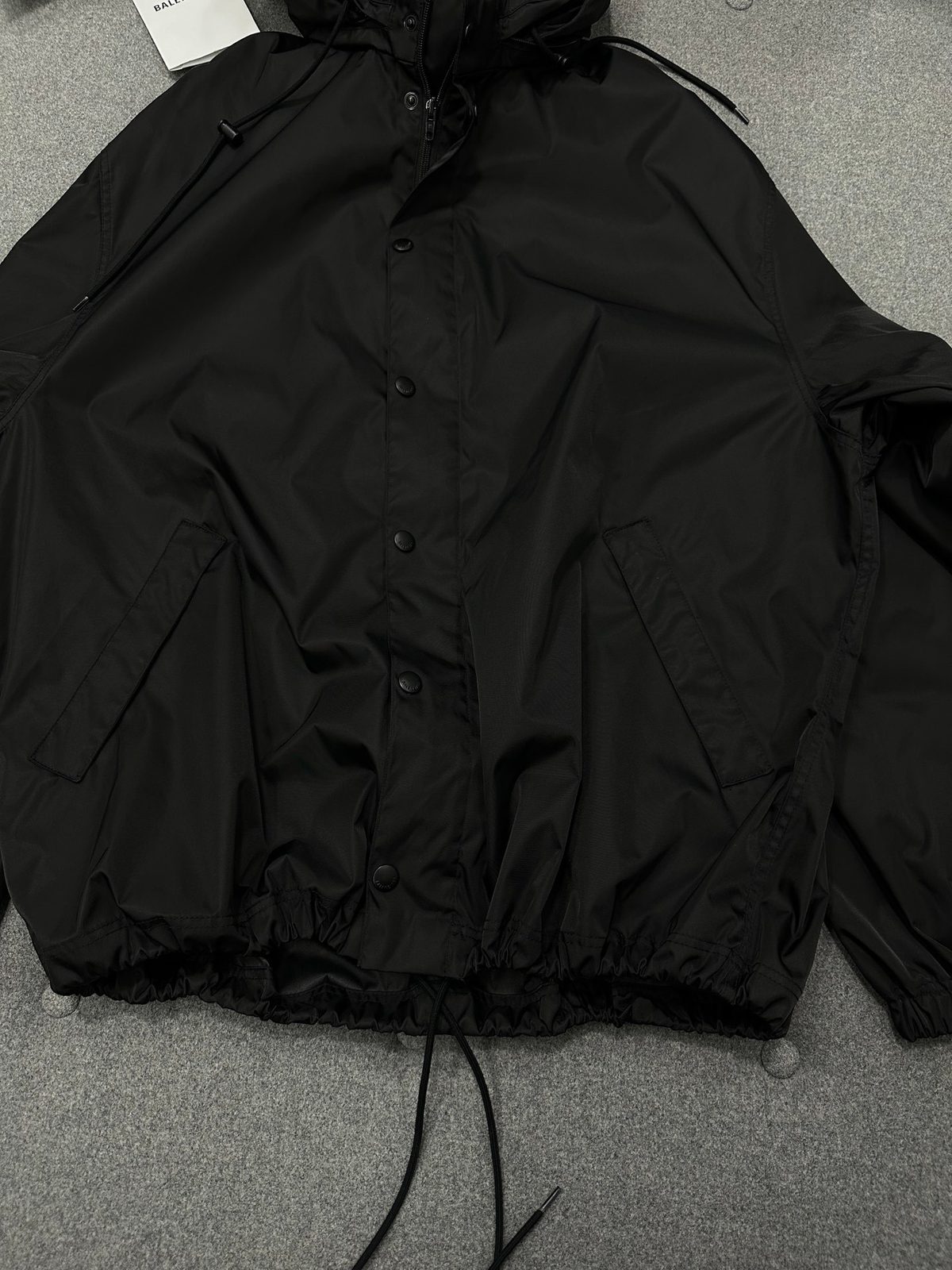 Balenciaga Neon Logo Windbreaker Jacket
