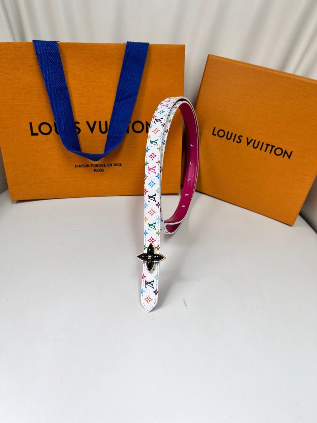 Louis Vuitton Multicolor Monogram Belt