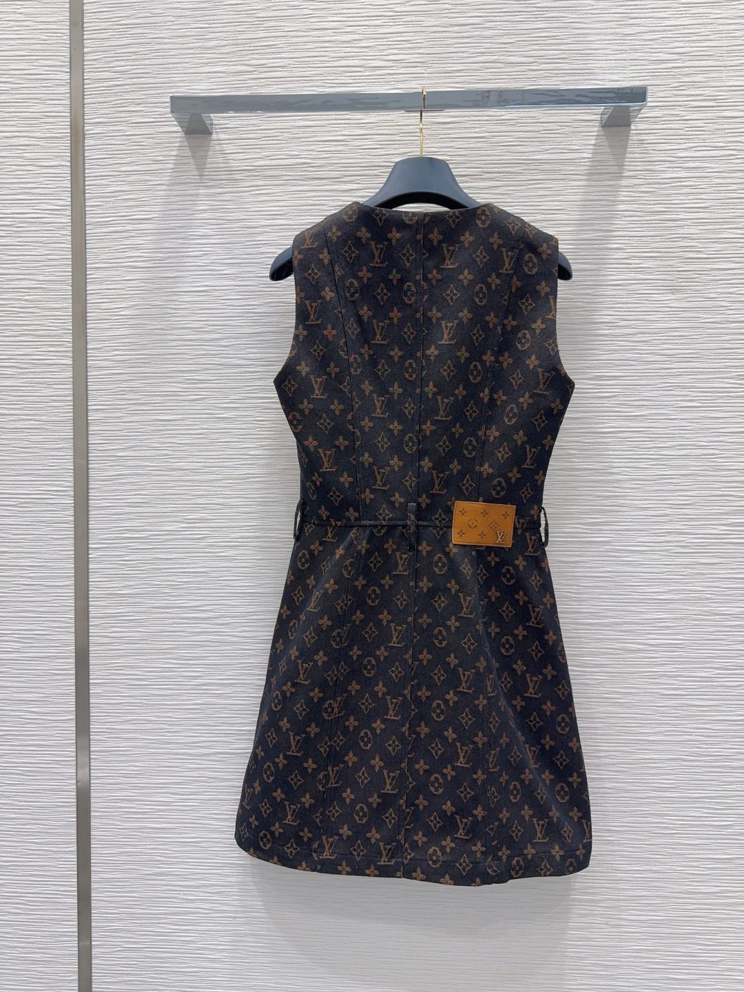Louis Vuitton Monogram Wool Vest Dress