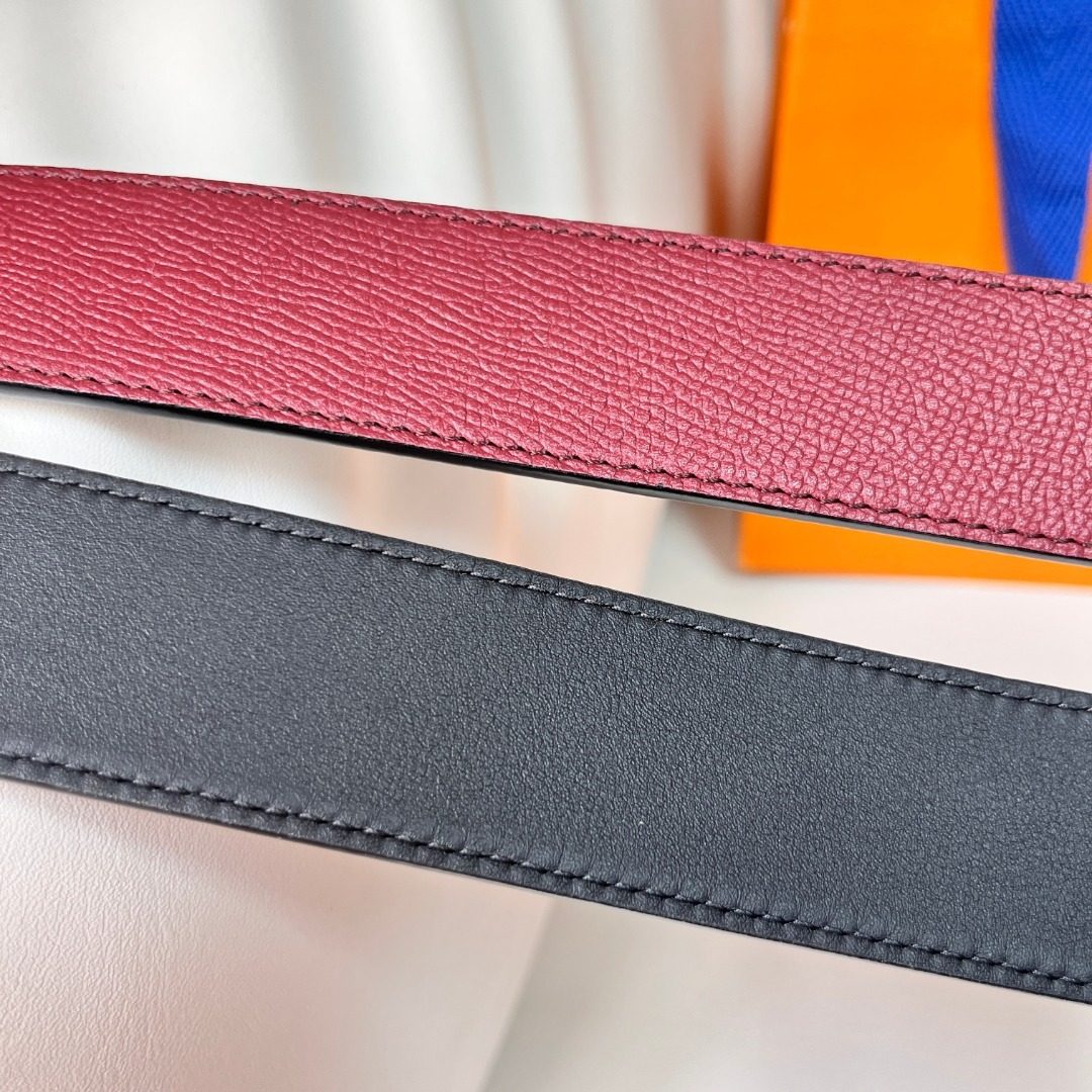 Louis Vuitton Damier Leather Belt