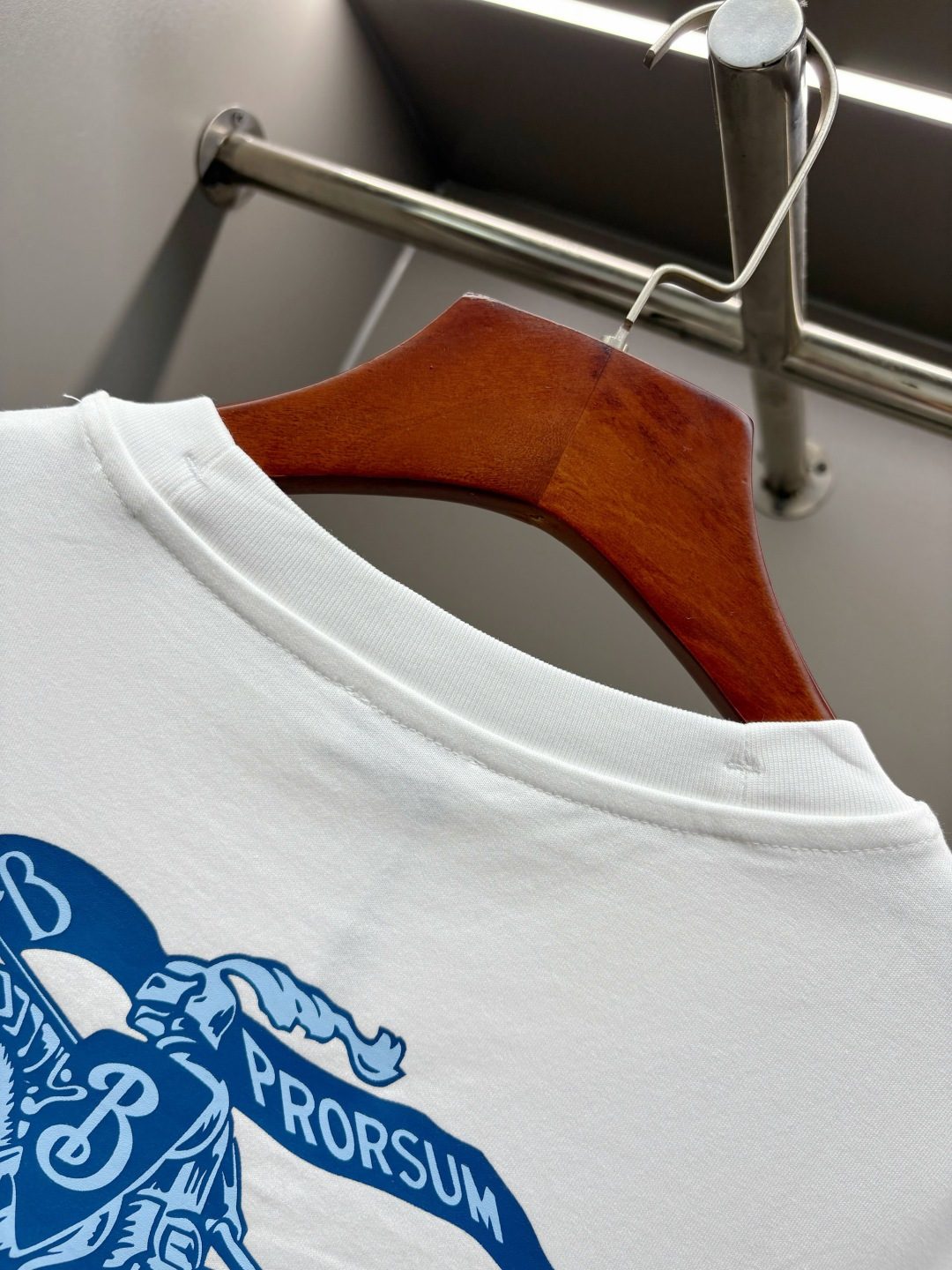 Burberry Equestrian Knight Print T-Shirt